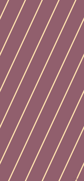 65 degree angle lines stripes, 5 pixel line width, 59 pixel line spacing, Navajo White and Mauve Taupe angled lines and stripes seamless tileable