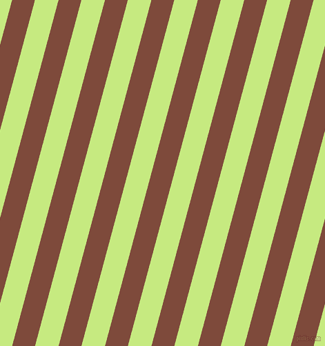 75 degree angle lines stripes, 32 pixel line width, 33 pixel line spacing, Nutmeg and Sulu angled lines and stripes seamless tileable
