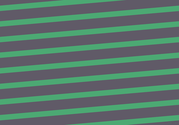 5 degree angle lines stripes, 22 pixel line width, 41 pixel line spacing, Ocean Green and Mobster angled lines and stripes seamless tileable