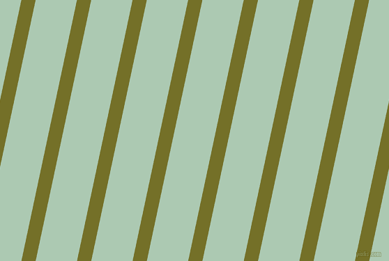78 degree angle lines stripes, 20 pixel line width, 58 pixel line spacing, Olivetone and Gum Leaf angled lines and stripes seamless tileable