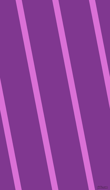 101 degree angle lines stripes, 21 pixel line width, 104 pixel line spacing, Orchid and Vivid Violet angled lines and stripes seamless tileable