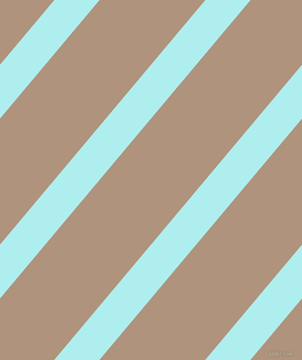 50 degree angle lines stripes, 50 pixel line width, 117 pixel line spacing, Pale Turquoise and Sandrift angled lines and stripes seamless tileable