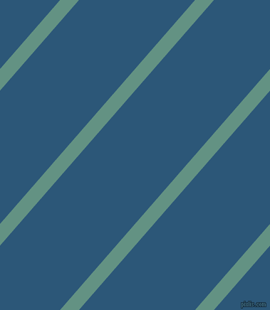 49 degree angle lines stripes, 20 pixel line width, 123 pixel line spacing, Patina and Venice Blue angled lines and stripes seamless tileable