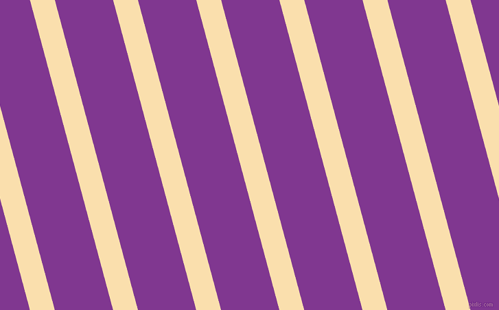 105 degree angle lines stripes, 35 pixel line width, 82 pixel line spacing, Peach-Yellow and Vivid Violet angled lines and stripes seamless tileable