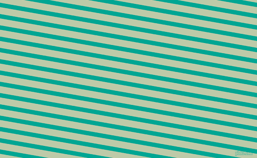 170 degree angle lines stripes, 9 pixel line width, 14 pixel line spacing, Persian Green and Pale Leaf angled lines and stripes seamless tileable