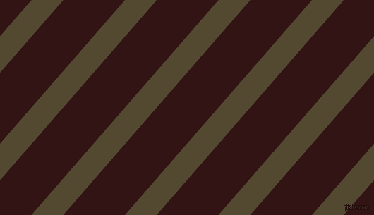 49 degree angle lines stripes, 34 pixel line width, 66 pixel line spacing, Punga and Seal Brown angled lines and stripes seamless tileable