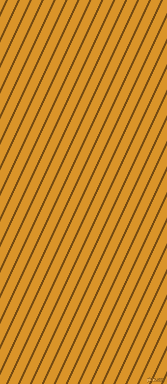 65 degree angle lines stripes, 4 pixel line width, 18 pixel line spacing, Raw Umber and Buttercup angled lines and stripes seamless tileable