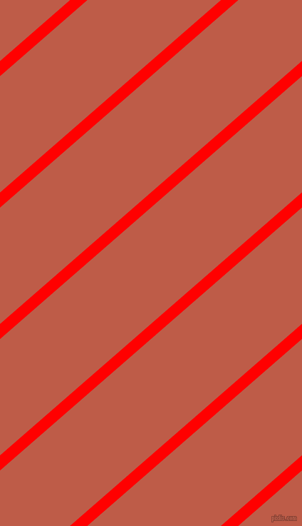 41 degree angle lines stripes, 16 pixel line width, 123 pixel line spacing, Red and Flame Pea angled lines and stripes seamless tileable
