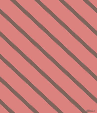 137 degree angle lines stripes, 15 pixel line width, 52 pixel line spacing, Russett and Sea Pink angled lines and stripes seamless tileable