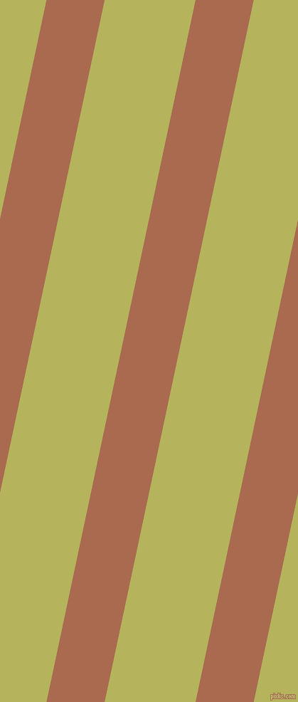 78 degree angle lines stripes, 80 pixel line width, 125 pixel line spacing, Sante Fe and Olive Green angled lines and stripes seamless tileable