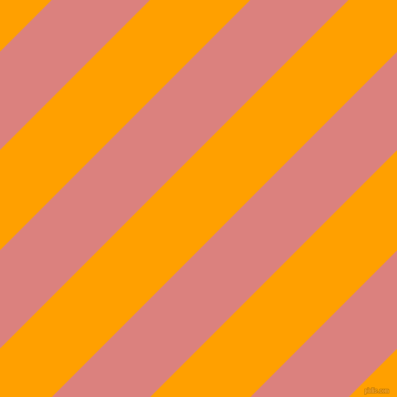 45 degree angle lines stripes, 100 pixel line width, 102 pixel line spacing, Sea Pink and Orange Peel angled lines and stripes seamless tileable