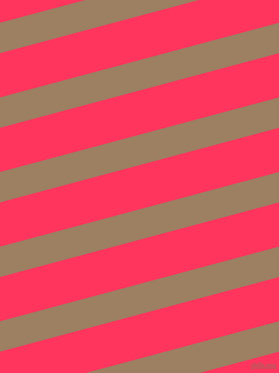 15 degree angle lines stripes, 42 pixel line width, 61 pixel line spacing, Sorrell Brown and Radical Red angled lines and stripes seamless tileable