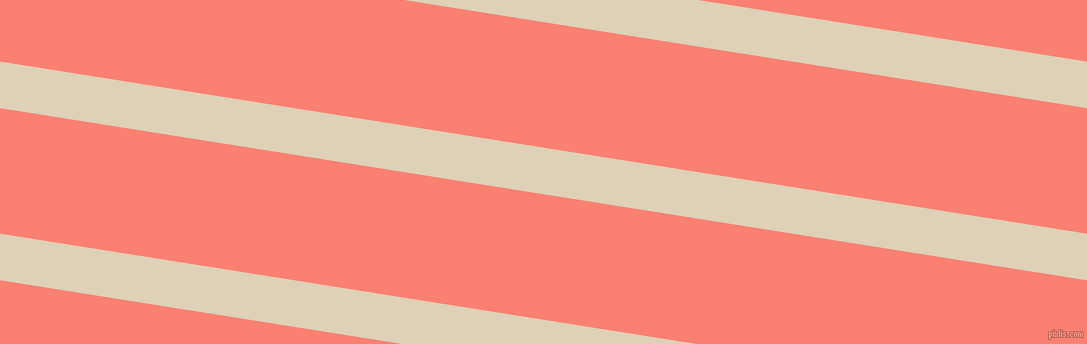 171 degree angle lines stripes, 46 pixel line width, 124 pixel line spacing, Spanish White and Salmon angled lines and stripes seamless tileable