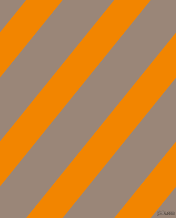 51 degree angle lines stripes, 58 pixel line width, 82 pixel line spacing, Tangerine and Almond Frost angled lines and stripes seamless tileable