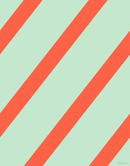 52 degree angle lines stripes, 50 pixel line width, 123 pixel line spacing, Tomato and Granny Apple angled lines and stripes seamless tileable