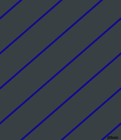 41 degree angle lines stripes, 6 pixel line width, 81 pixel line spacing, Ultramarine and Charade angled lines and stripes seamless tileable