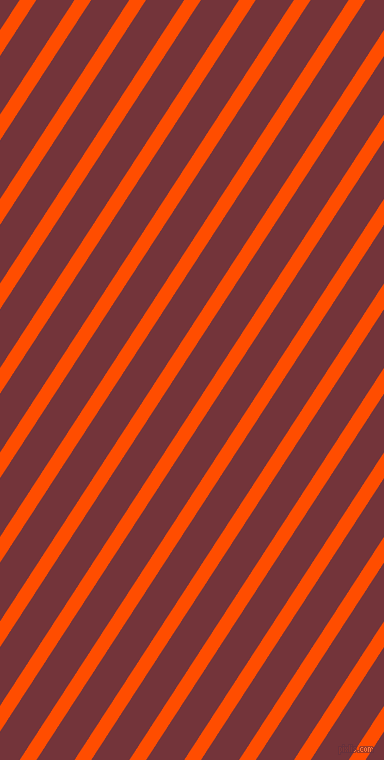 57 degree angle lines stripes, 14 pixel line width, 32 pixel line spacing, Vermilion and Merlot angled lines and stripes seamless tileable