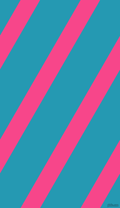 60 degree angle lines stripes, 55 pixel line width, 114 pixel line spacing, Violet Red and Pelorous angled lines and stripes seamless tileable