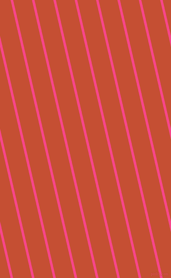 103 degree angle lines stripes, 5 pixel line width, 37 pixel line spacing, Violet Red and Trinidad angled lines and stripes seamless tileable