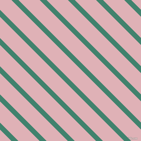 135 degree angle lines stripes, 17 pixel line width, 52 pixel line spacing, Viridian and Blossom angled lines and stripes seamless tileable