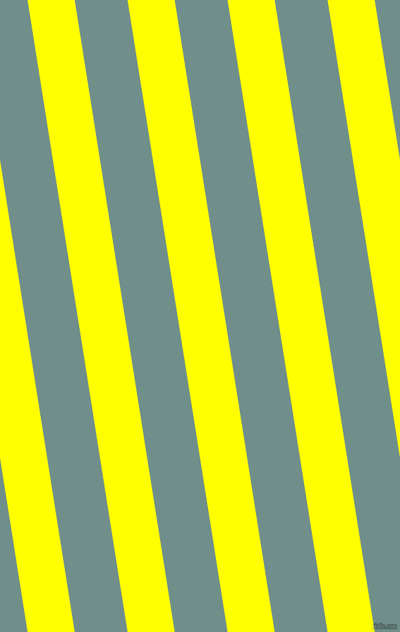 99 degree angle lines stripes, 66 pixel line width, 74 pixel line spacing, Yellow and Gumbo angled lines and stripes seamless tileable