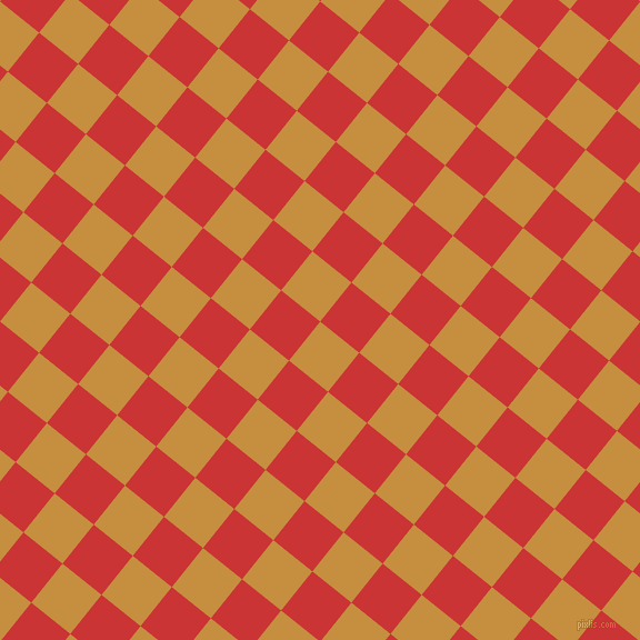 51/141 degree angle diagonal checkered chequered squares checker pattern checkers background, 45 pixel square size, , Anzac and Mahogany checkers chequered checkered squares seamless tileable