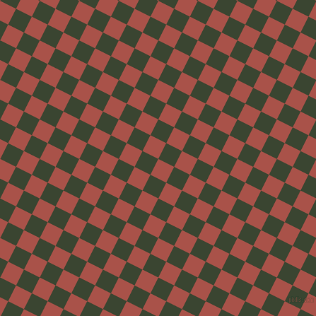 63/153 degree angle diagonal checkered chequered squares checker pattern checkers background, 25 pixel square size, , Apple Blossom and Mallard checkers chequered checkered squares seamless tileable