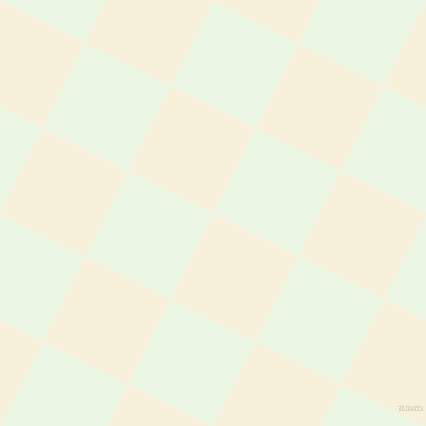 63/153 degree angle diagonal checkered chequered squares checker pattern checkers background, 134 pixel squares size, Apricot White and Panache checkers chequered checkered squares seamless tileable