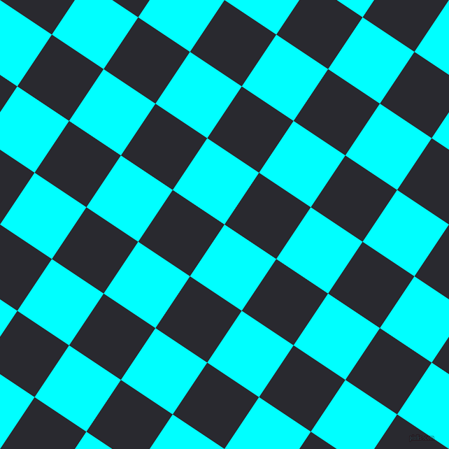 56/146 degree angle diagonal checkered chequered squares checker pattern checkers background, 89 pixel squares size, , Aqua and Jaguar checkers chequered checkered squares seamless tileable