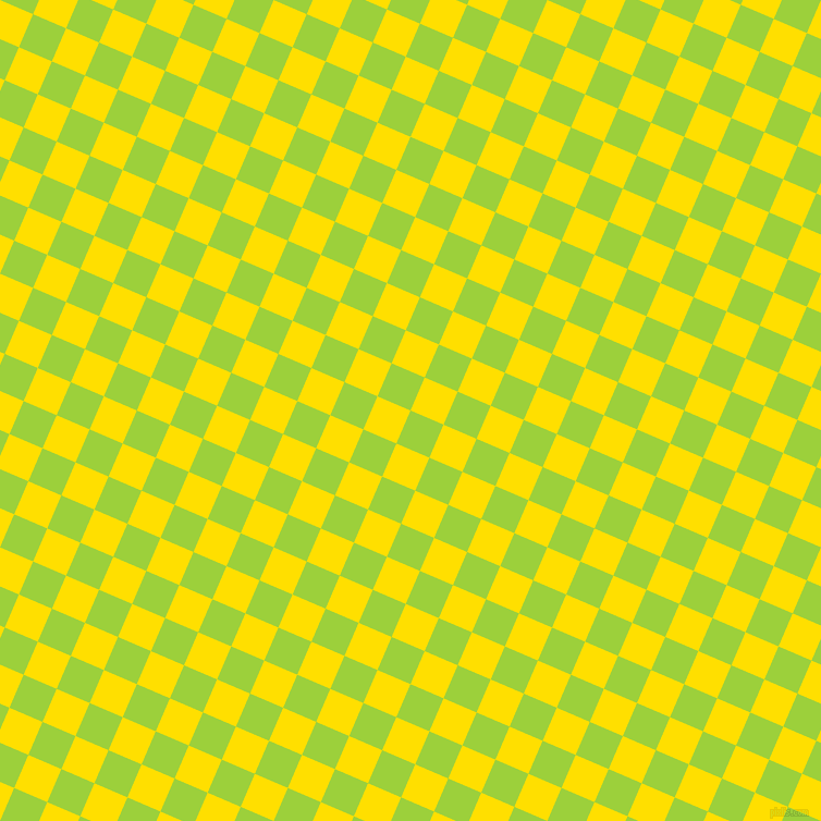 67/157 degree angle diagonal checkered chequered squares checker pattern checkers background, 33 pixel squares size, Atlantis and Golden Yellow checkers chequered checkered squares seamless tileable