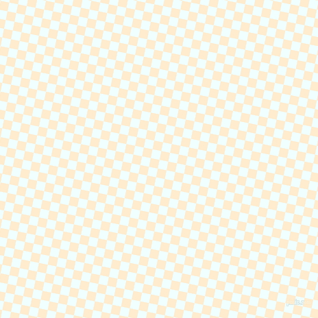 79/169 degree angle diagonal checkered chequered squares checker pattern checkers background, 13 pixel square size, , Azure and Blanched Almond checkers chequered checkered squares seamless tileable