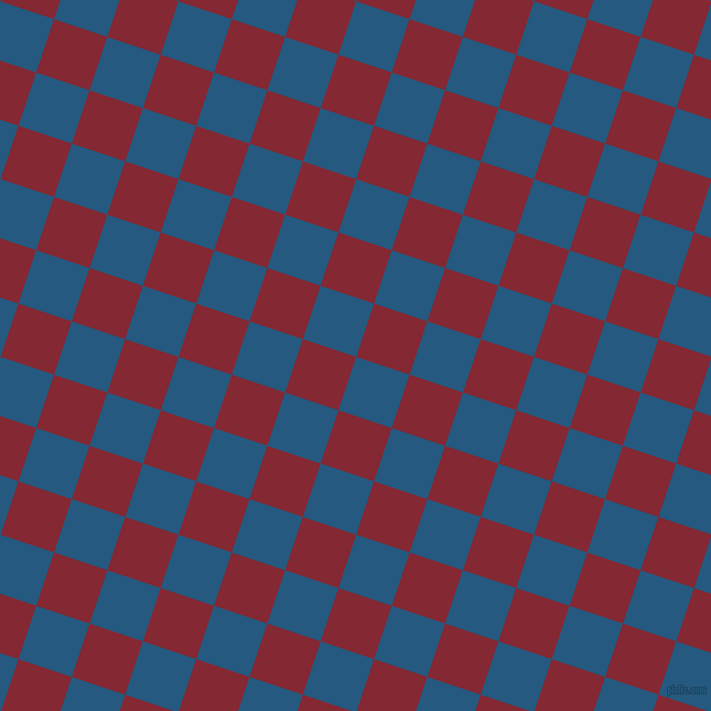 72/162 degree angle diagonal checkered chequered squares checker pattern checkers background, 51 pixel squares size, , Bahama Blue and Shiraz checkers chequered checkered squares seamless tileable