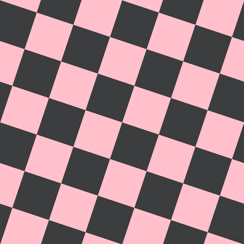 72/162 degree angle diagonal checkered chequered squares checker pattern checkers background, 124 pixel square size, Baltic Sea and Pink checkers chequered checkered squares seamless tileable