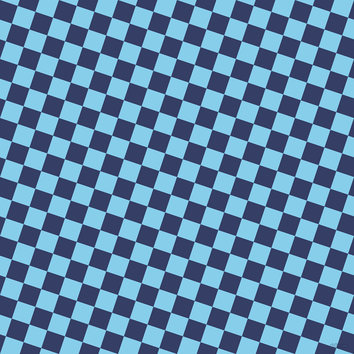 72/162 degree angle diagonal checkered chequered squares checker pattern checkers background, 38 pixel squares size, , Bay Of Many and Sky Blue checkers chequered checkered squares seamless tileable