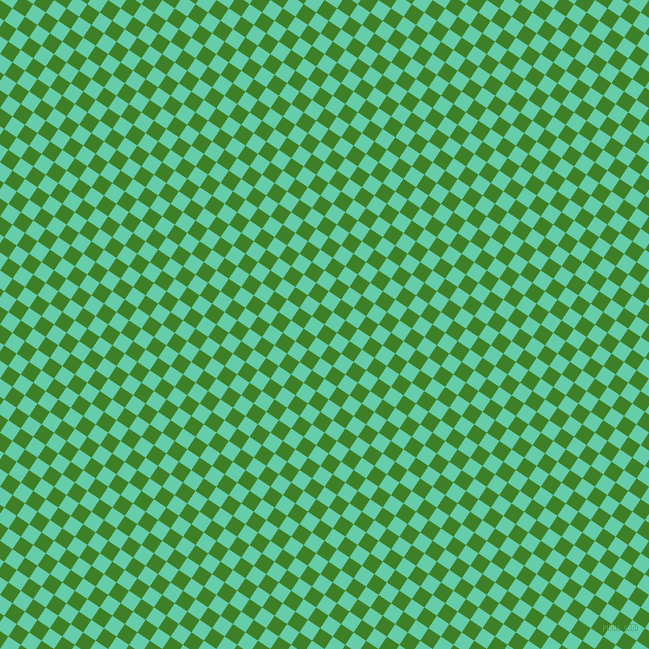 56/146 degree angle diagonal checkered chequered squares checker pattern checkers background, 15 pixel square size, , Bilbao and Medium Aquamarine checkers chequered checkered squares seamless tileable