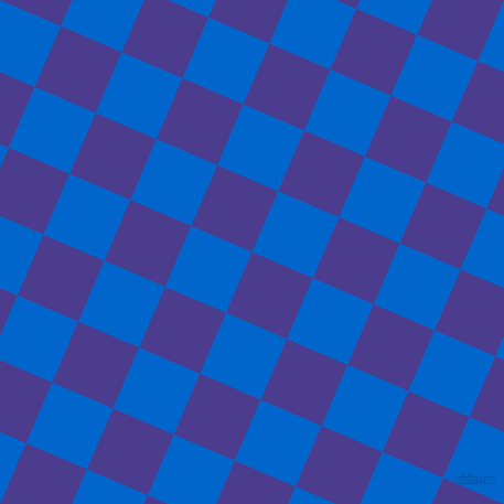 67/157 degree angle diagonal checkered chequered squares checker pattern checkers background, 60 pixel square size, , Blue Gem and Navy Blue checkers chequered checkered squares seamless tileable