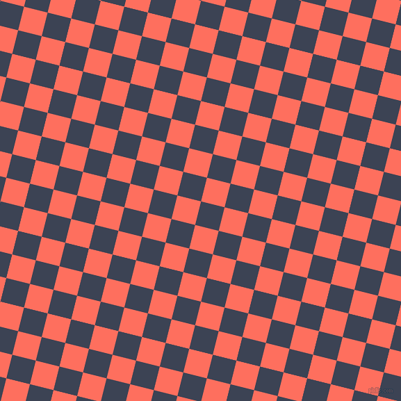 76/166 degree angle diagonal checkered chequered squares checker pattern checkers background, 35 pixel squares size, , Blue Zodiac and Bittersweet checkers chequered checkered squares seamless tileable
