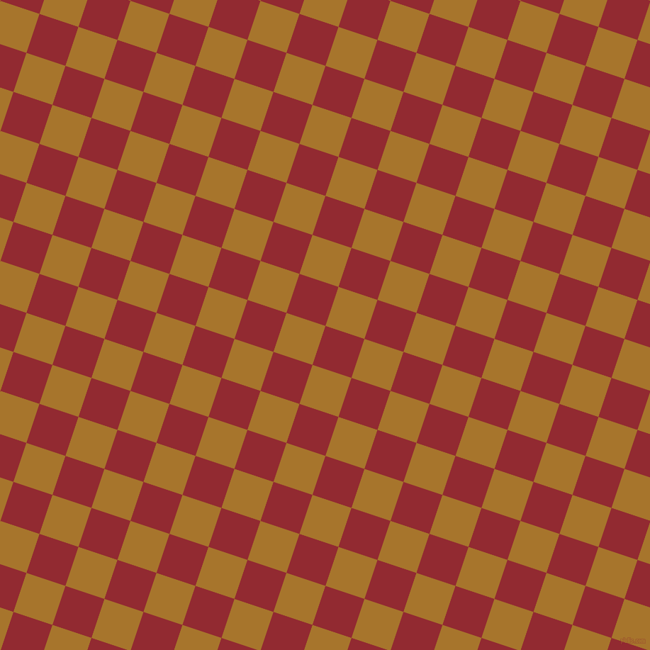 72/162 degree angle diagonal checkered chequered squares checker pattern checkers background, 58 pixel square size, Bright Red and Hot Toddy checkers chequered checkered squares seamless tileable