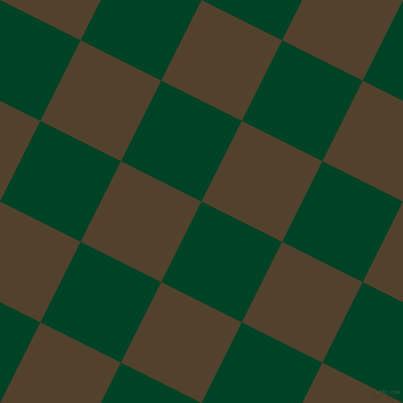 63/153 degree angle diagonal checkered chequered squares checker pattern checkers background, 131 pixel squares size, , British Racing Green and Deep Bronze checkers chequered checkered squares seamless tileable