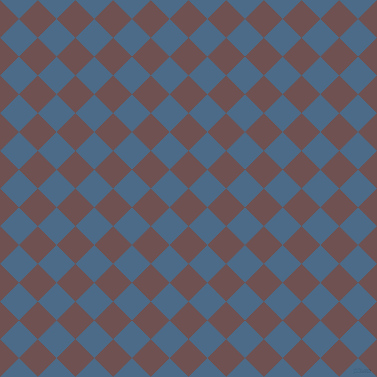 45/135 degree angle diagonal checkered chequered squares checker pattern checkers background, 53 pixel square size, , Buccaneer and Wedgewood checkers chequered checkered squares seamless tileable
