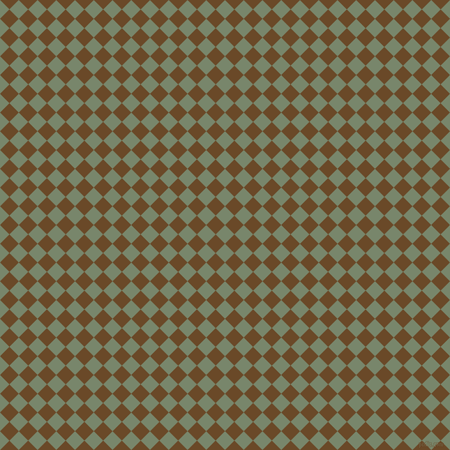 45/135 degree angle diagonal checkered chequered squares checker pattern checkers background, 19 pixel square size, , Camouflage Green and Cafe Royale checkers chequered checkered squares seamless tileable