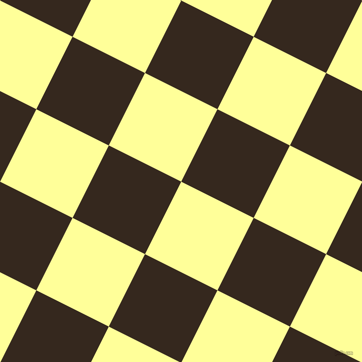 63/153 degree angle diagonal checkered chequered squares checker pattern checkers background, 162 pixel squares size, , Canary and Cocoa Brown checkers chequered checkered squares seamless tileable