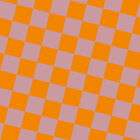 76/166 degree angle diagonal checkered chequered squares checker pattern checkers background, 57 pixel squares size, , Careys Pink and Tangerine checkers chequered checkered squares seamless tileable