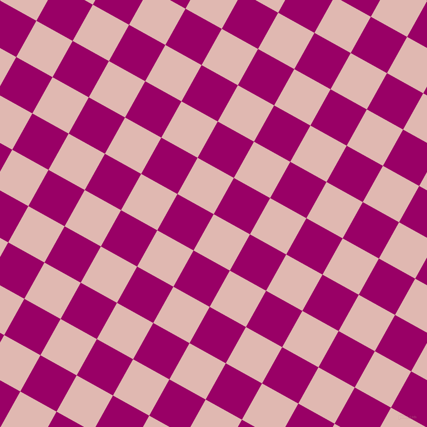 61/151 degree angle diagonal checkered chequered squares checker pattern checkers background, 82 pixel square size, , Cavern Pink and Eggplant checkers chequered checkered squares seamless tileable