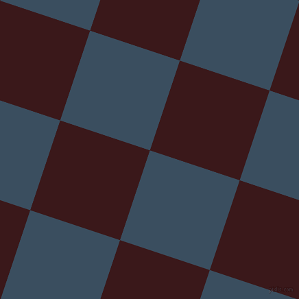 72/162 degree angle diagonal checkered chequered squares checker pattern checkers background, 138 pixel square size, Cello and Rustic Red checkers chequered checkered squares seamless tileable