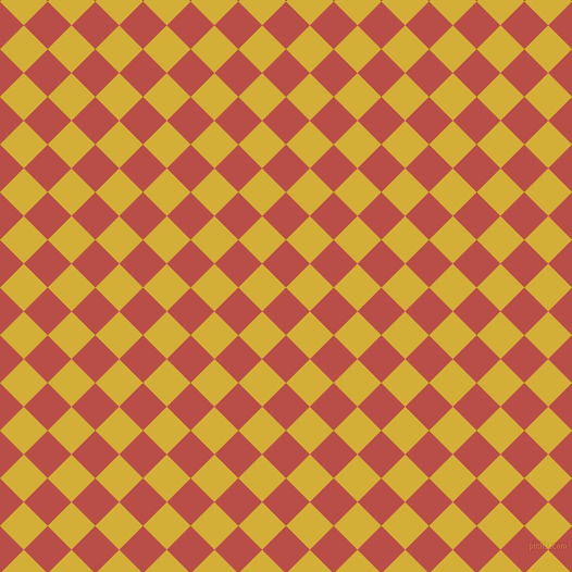 45/135 degree angle diagonal checkered chequered squares checker pattern checkers background, 31 pixel squares size, , Chestnut and Metallic Gold checkers chequered checkered squares seamless tileable
