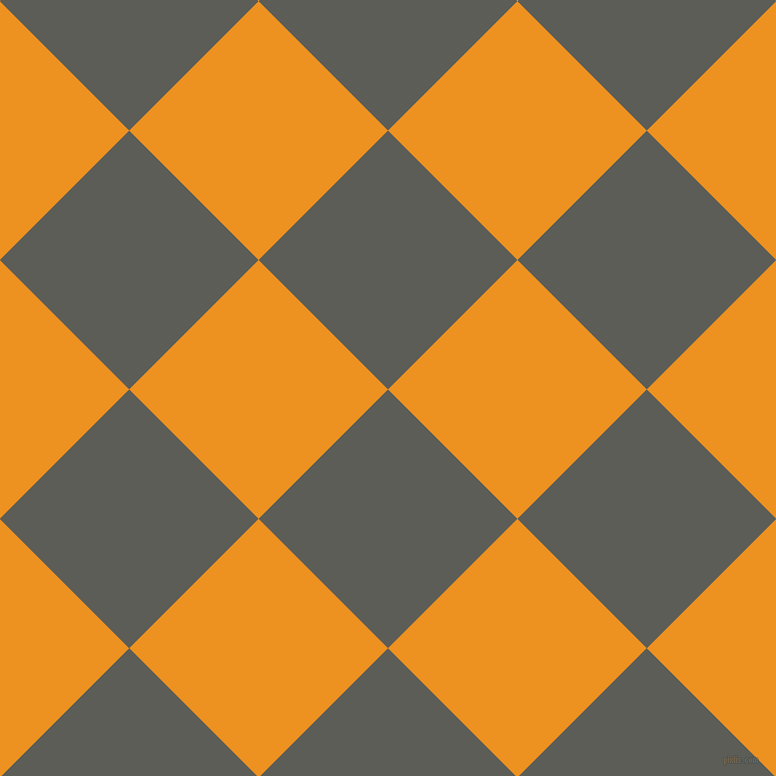 45/135 degree angle diagonal checkered chequered squares checker pattern checkers background, 183 pixel square size, , Chicago and Carrot Orange checkers chequered checkered squares seamless tileable