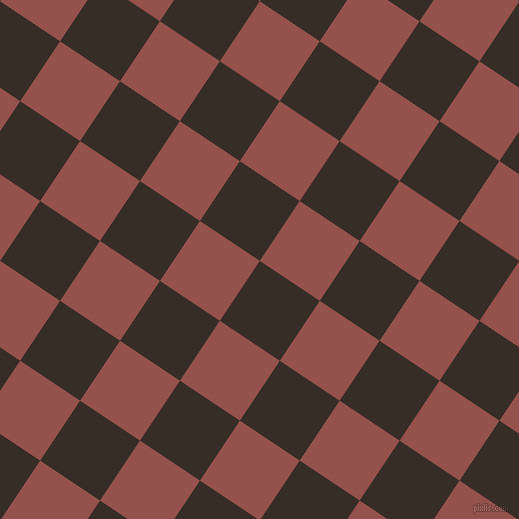 56/146 degree angle diagonal checkered chequered squares checker pattern checkers background, 72 pixel square size, , Coffee Bean and Copper Rust checkers chequered checkered squares seamless tileable