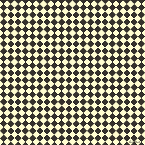 45/135 degree angle diagonal checkered chequered squares checker pattern checkers background, 18 pixel squares size, , Cream and Acadia checkers chequered checkered squares seamless tileable