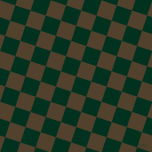 72/162 degree angle diagonal checkered chequered squares checker pattern checkers background, 52 pixel squares size, , Dark Green and Deep Bronze checkers chequered checkered squares seamless tileable